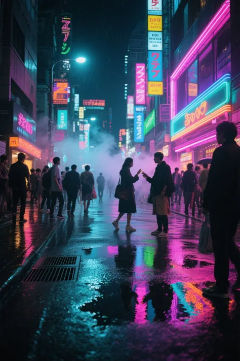 구마모토의 도심 유흥가